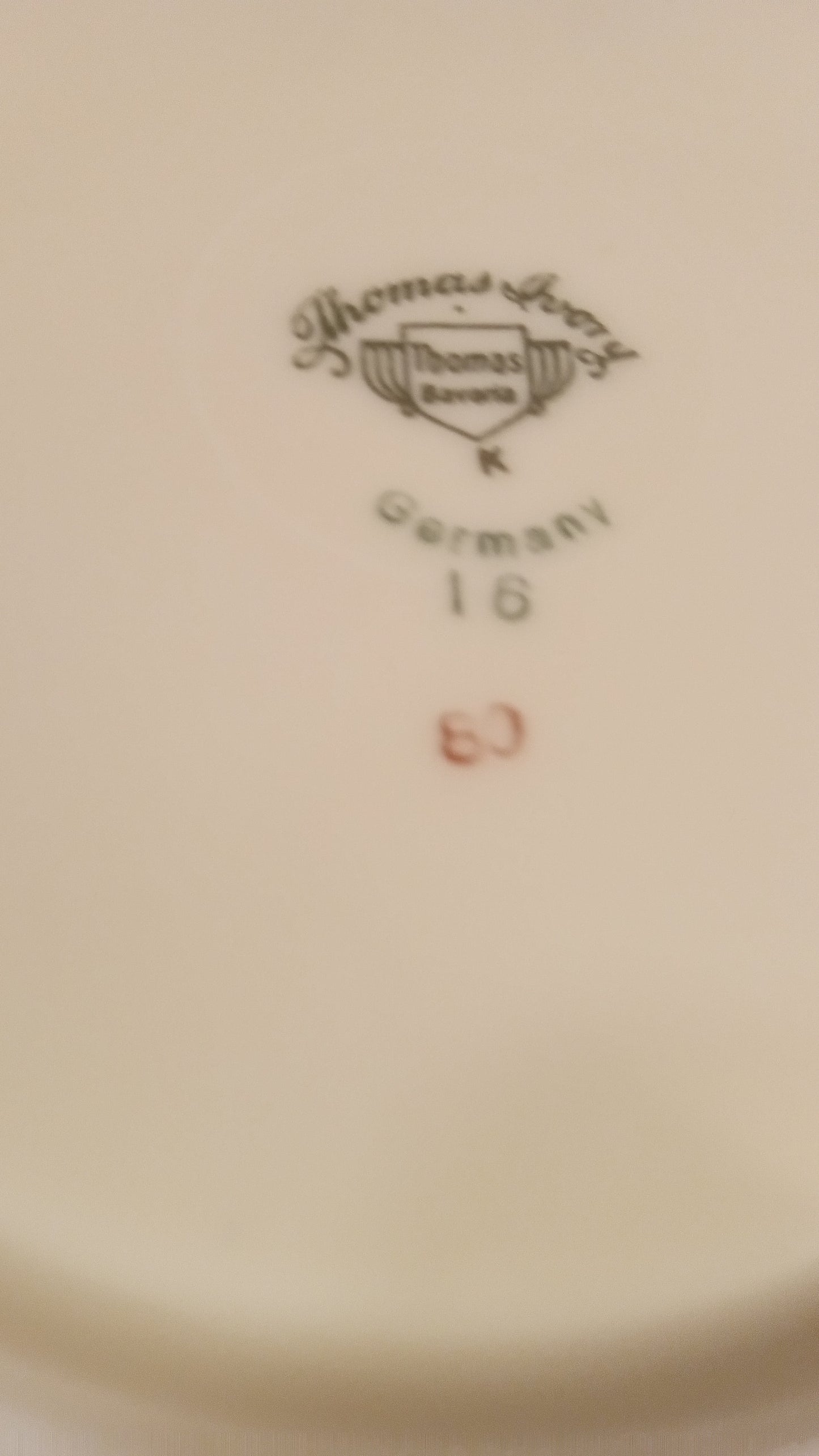 Thomas Bavaria Floral Serving Bowl | 'Sweetheart Bouquet' Porcelain Dish | Gold Trimmed Vegetable Server | Mid-Century Germany (1938-1950s)