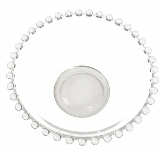 VINTAGE Imperial Candlewick 400/1F Dessert Bowl | 5.25" Beaded Glass | FREE SHIPPING!