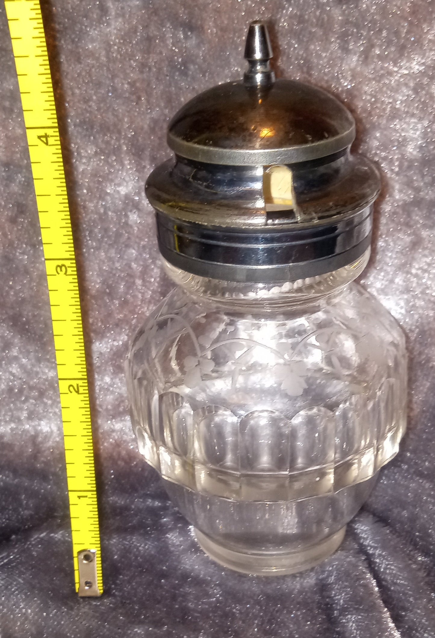 Early Condiment Jar Cruet Piece