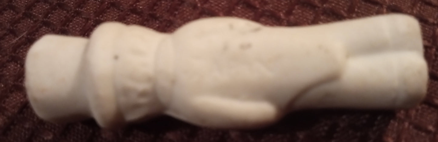 Vintage Japanese Ceramic Man in Top Hat Figurine (Stamped Japan)