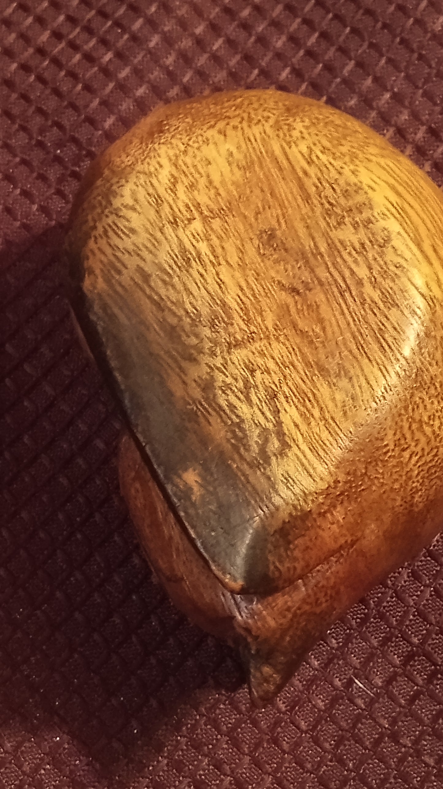 Hand-Carved Monkeypod Wood Sleeping Cat – 1970s Mid-Century Folk Art Figurine | Handcrafted Teak Style Decor | FREE Priority Shipping