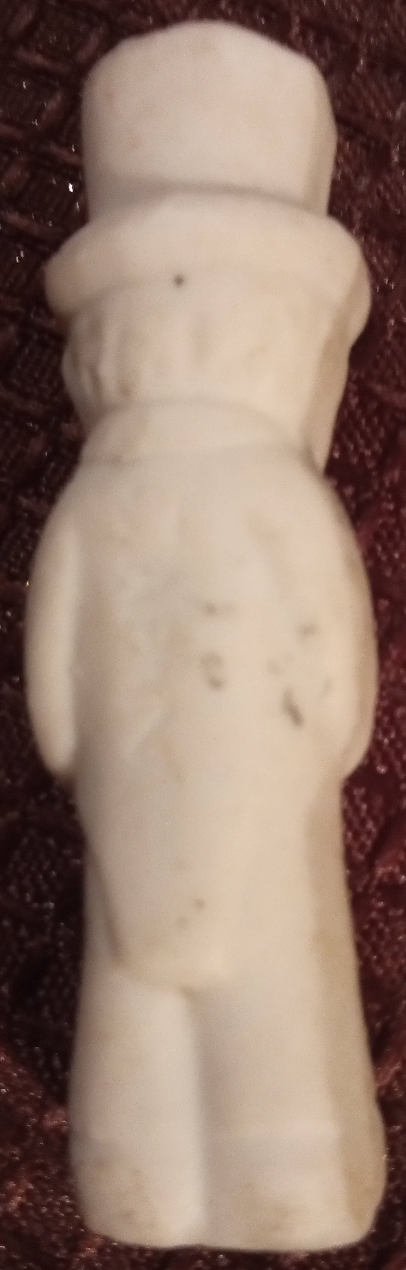 Vintage Japanese Ceramic Man in Top Hat Figurine (Stamped Japan)