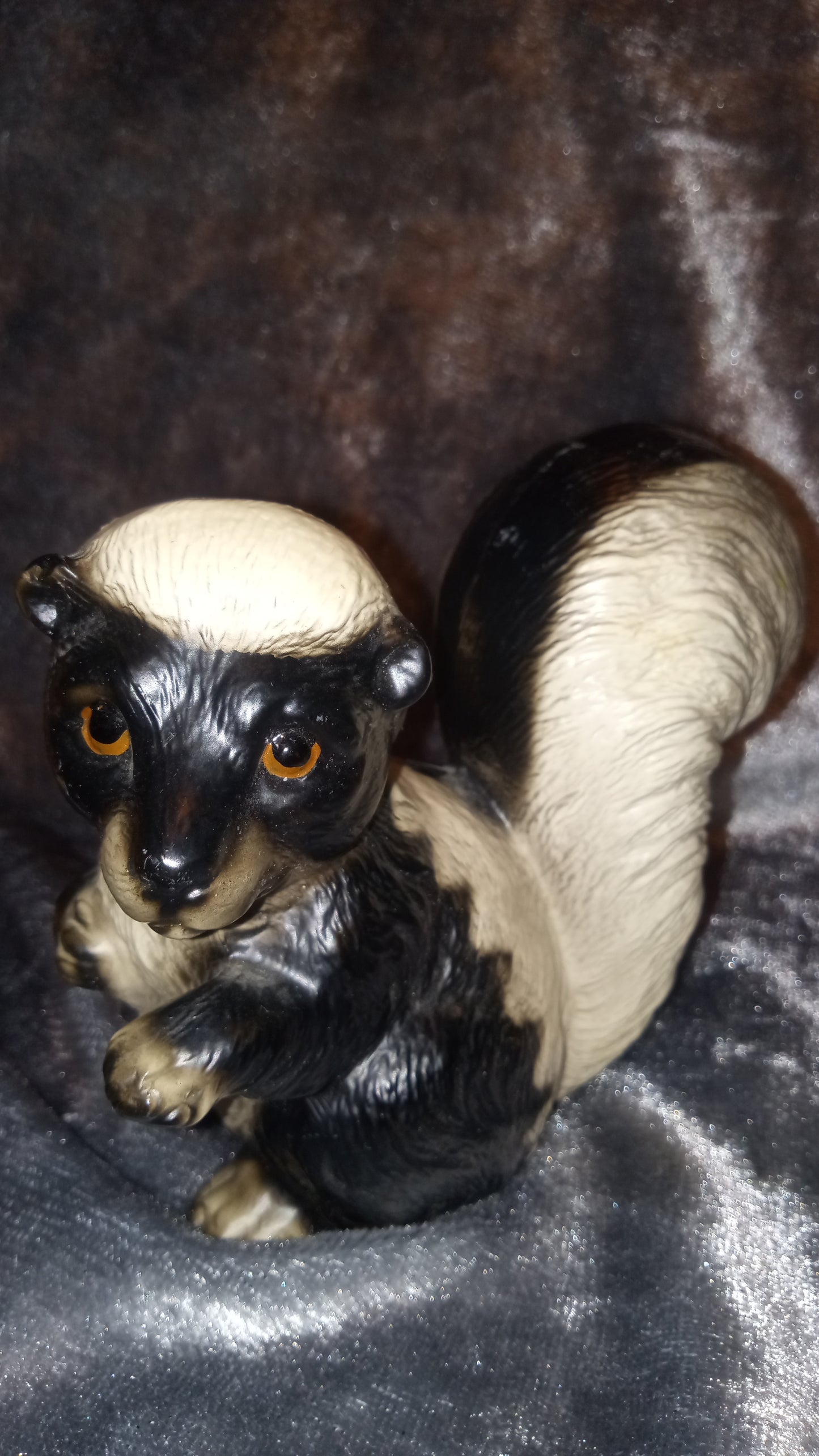 Vintage House of Global Art The Harvey Knox Kingdom Painted Skunk Figurine Japan