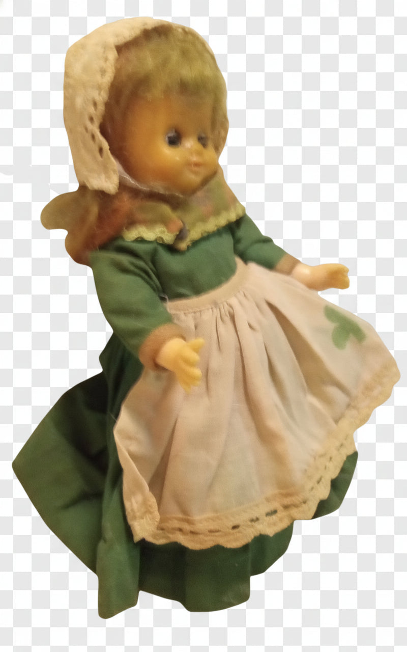 Collectible Piece of History! Vintage Ganda Toys "Foreign Friends" #103 Ireland Doll (1973)