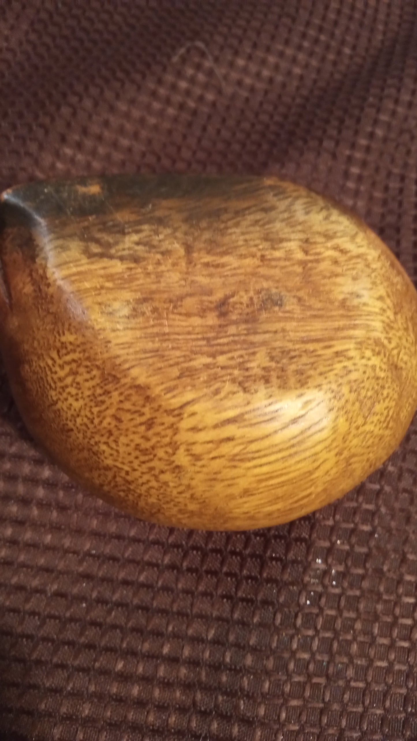 Hand-Carved Monkeypod Wood Sleeping Cat – 1970s Mid-Century Folk Art Figurine | Handcrafted Teak Style Decor | FREE Priority Shipping