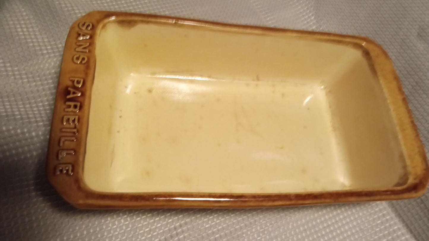 SANS PAREILLE Mini Loaf Pan Terrine | French Earthenware Ovenfest Baker | Rustic Farmhouse Decor
