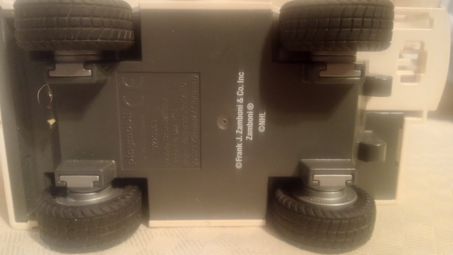 PLAYMOBIL NHL Chicago Blackhawks ZAMBONI Machine Duo (2) | Hockey Collectible Toy Set | FREE Priority Shipping & Insurance