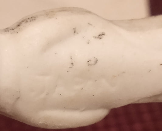 Vintage Japanese Ceramic Man in Top Hat Figurine (Stamped Japan)