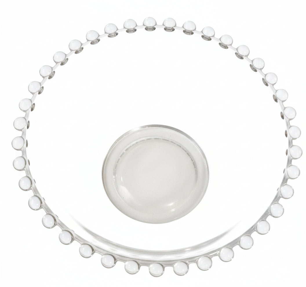 VINTAGE Imperial Candlewick 400/1F Dessert Bowl | 5.25" Beaded Glass | FREE SHIPPING!