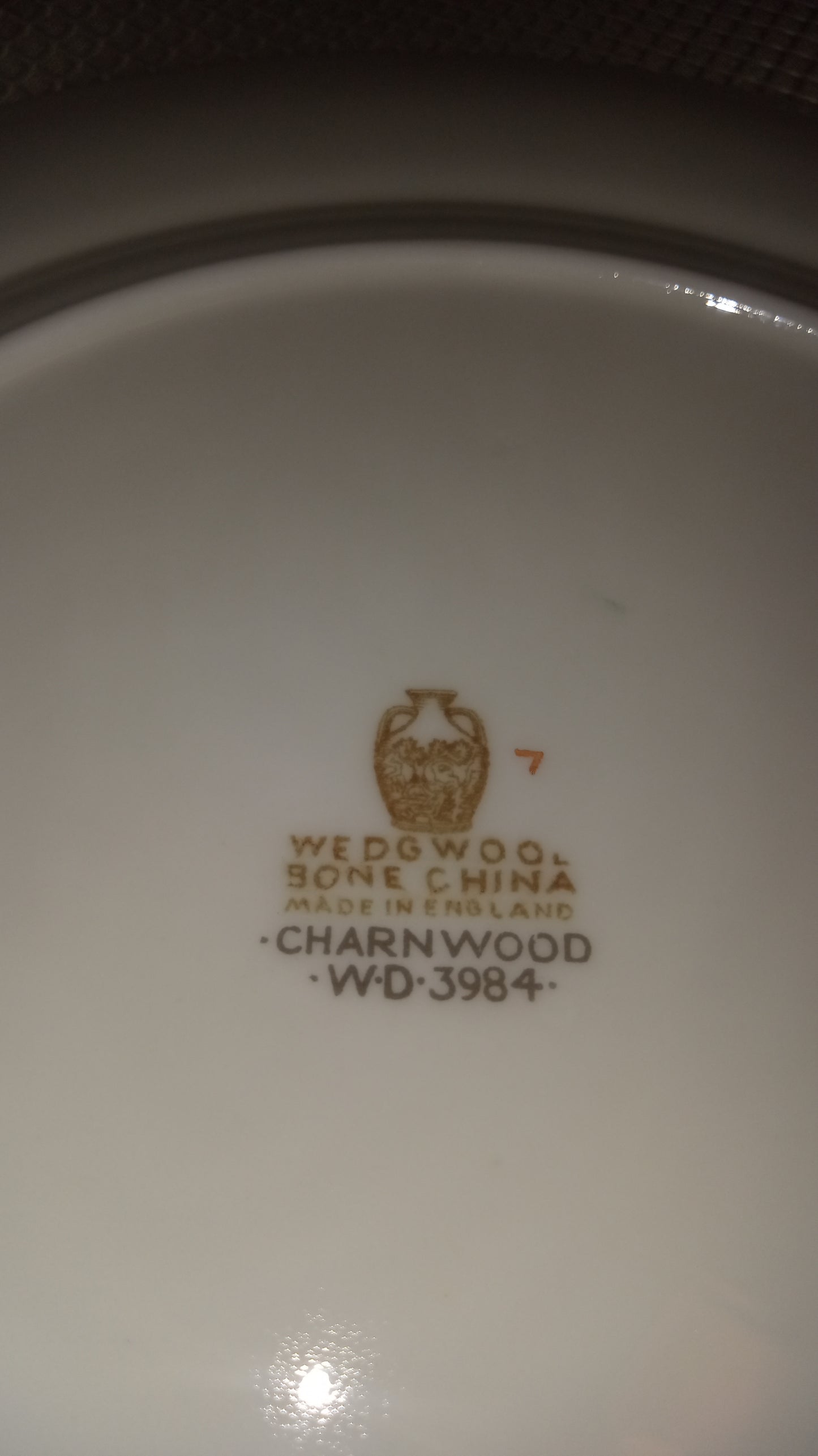 Exquisite Wedgwood Charnwood Bone China Dinner Plate - Hand-Decorated English Garden Florals, Butterflies & Gold Trim