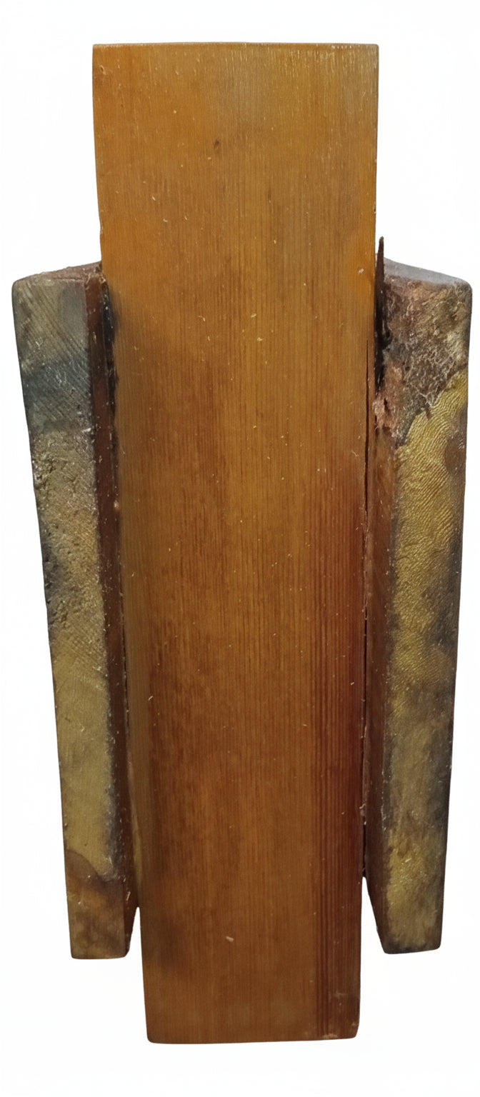 Best Friend & Napkins! Vintage Wood Puppy Napkin Holder - Rustic Cabin/Farmhouse Kitchen Kitsch