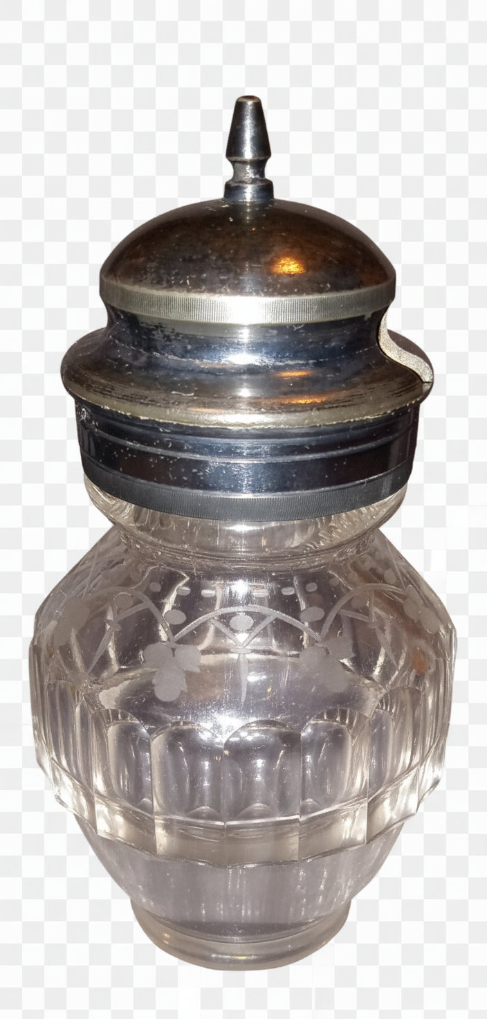 Early Condiment Jar Cruet Piece