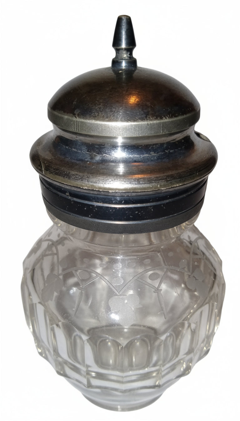 Early Condiment Jar Cruet Piece