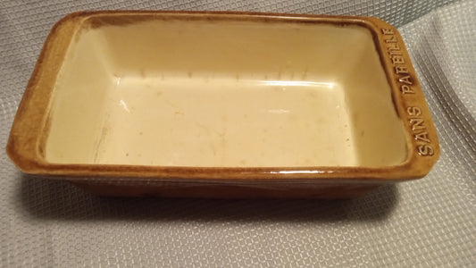 SANS PAREILLE Mini Loaf Pan Terrine | French Earthenware Ovenfest Baker | Rustic Farmhouse Decor