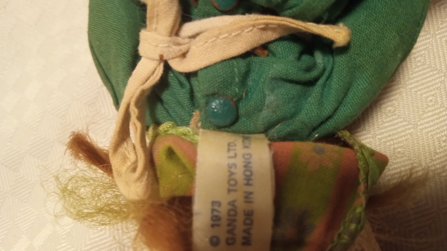 Collectible Piece of History! Vintage Ganda Toys "Foreign Friends" #103 Ireland Doll (1973)