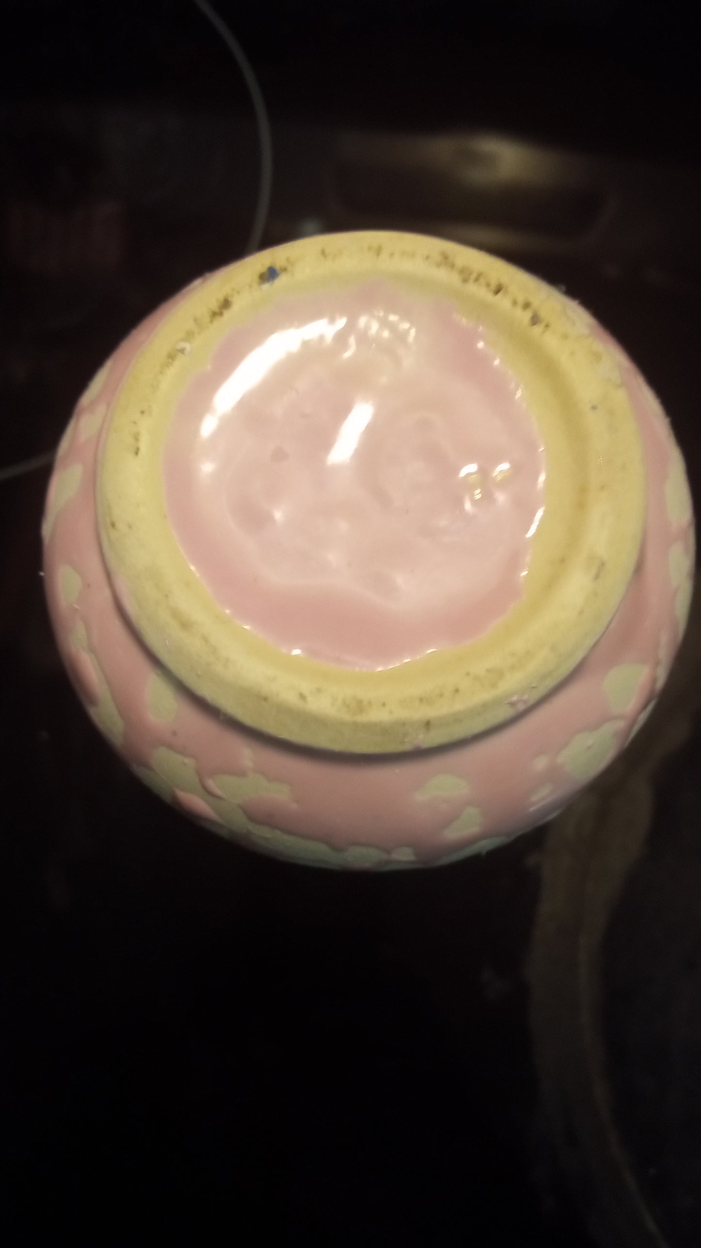 Authentic McCoy USA! Vibrant Pink Popcorn Glaze Vase - Mid-Century Modern American Art Pottery (1950s)