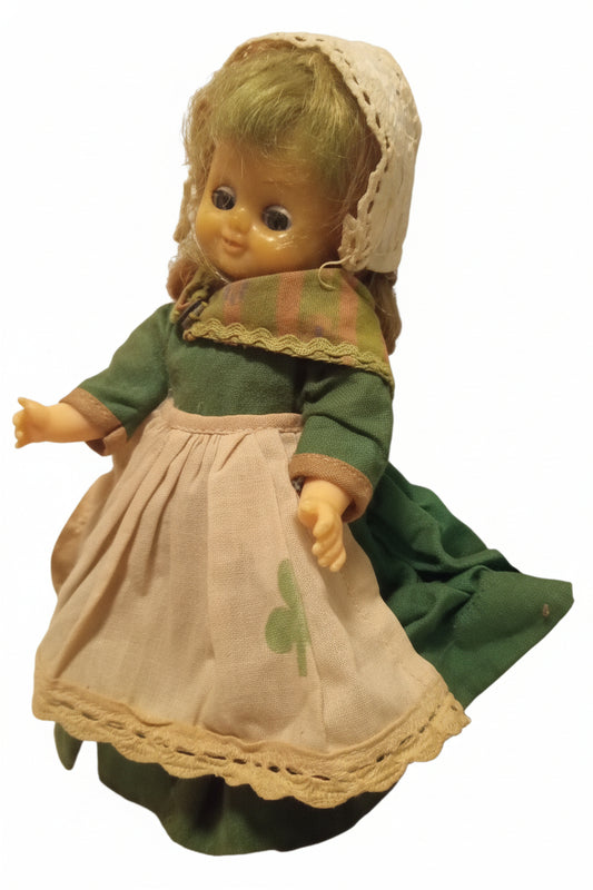 Collectible Piece of History! Vintage Ganda Toys "Foreign Friends" #103 Ireland Doll (1973)