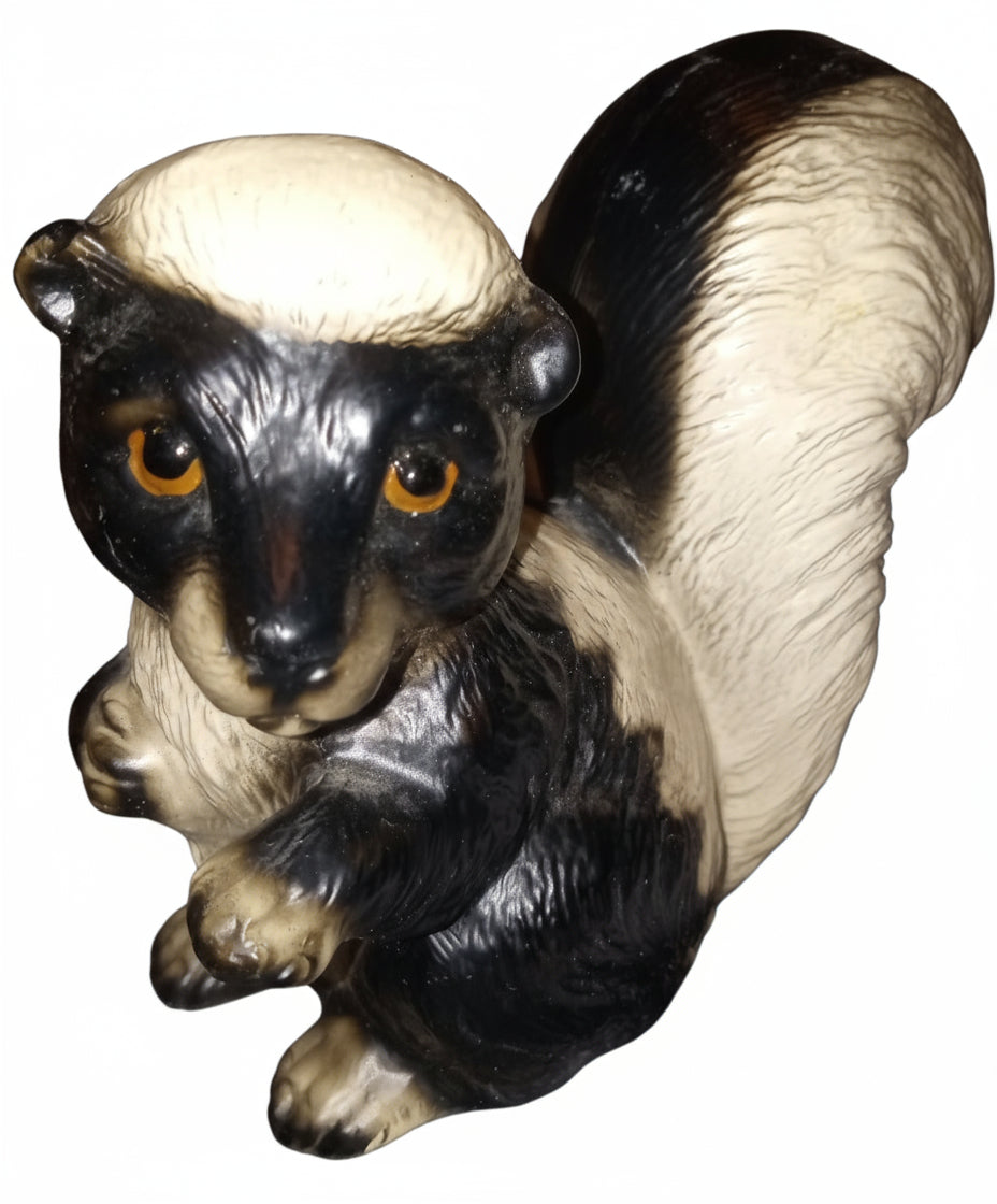 Vintage House of Global Art The Harvey Knox Kingdom Painted Skunk Figurine Japan