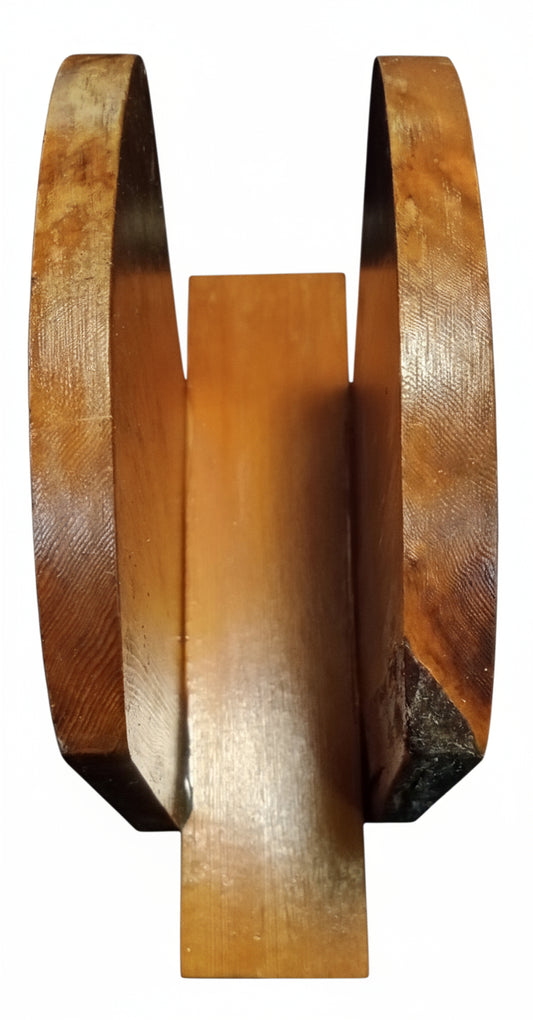 Best Friend & Napkins! Vintage Wood Puppy Napkin Holder - Rustic Cabin/Farmhouse Kitchen Kitsch