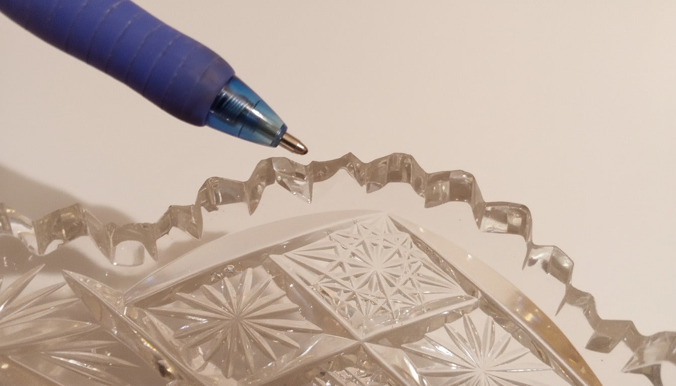 125+ Year Old American Brilliant Cut Glass Nappy Dish | Antique Crystal Serving Bowl with Handle | Rare Early 1900s ABP Collector’s Gem