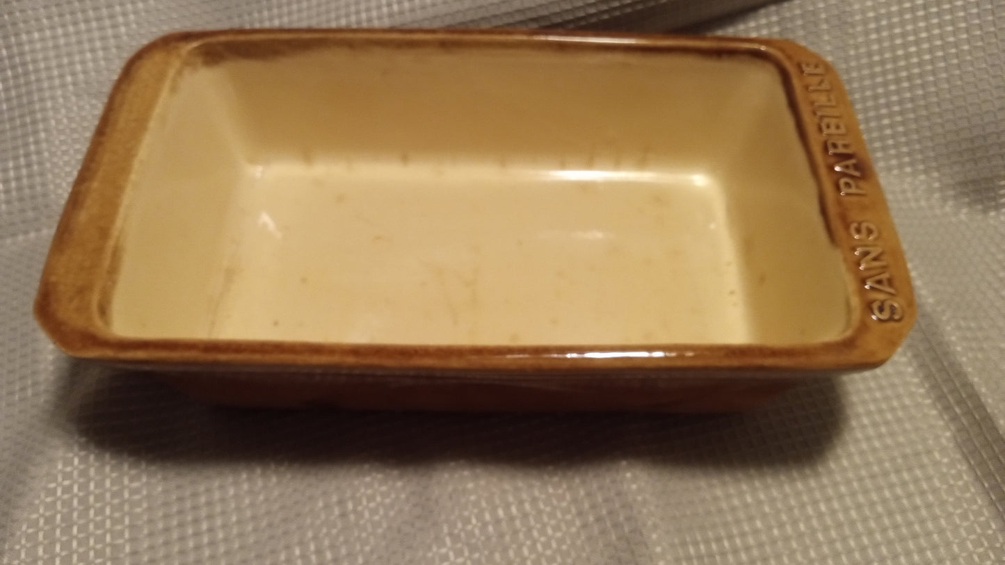 SANS PAREILLE Mini Loaf Pan Terrine | French Earthenware Ovenfest Baker | Rustic Farmhouse Decor