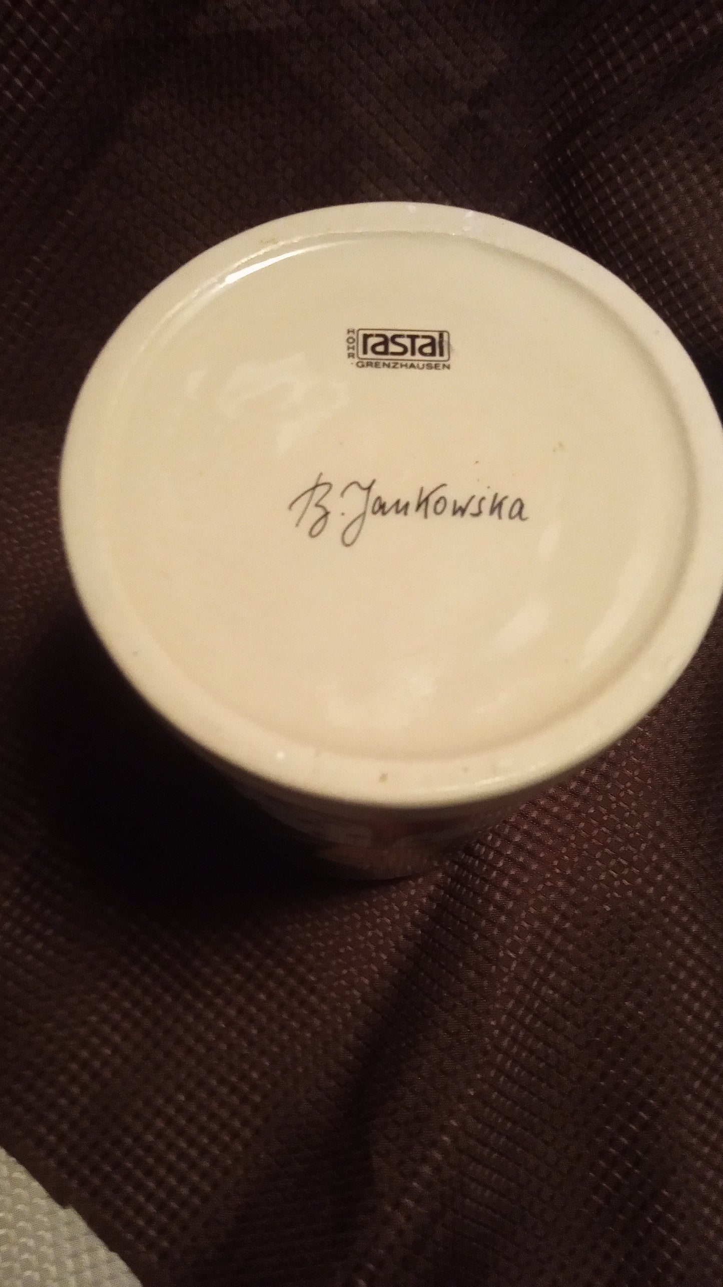 Official Rastal Oktoberfest München 1997 Artist Signed Beer Stein - B. Jankowska