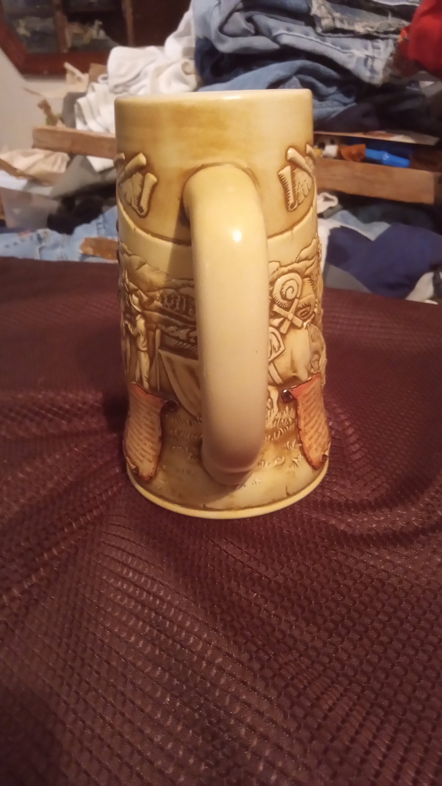 Miller Genuine Draft 1994 "Building of a Nation" Stein - 1804 Lewis & Clark Expedition - Mint Condition